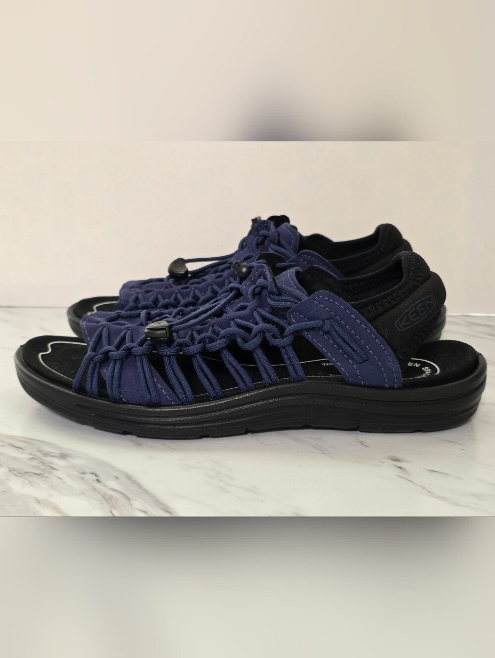 Keen Navy and Black Woven Outdoor Sandal